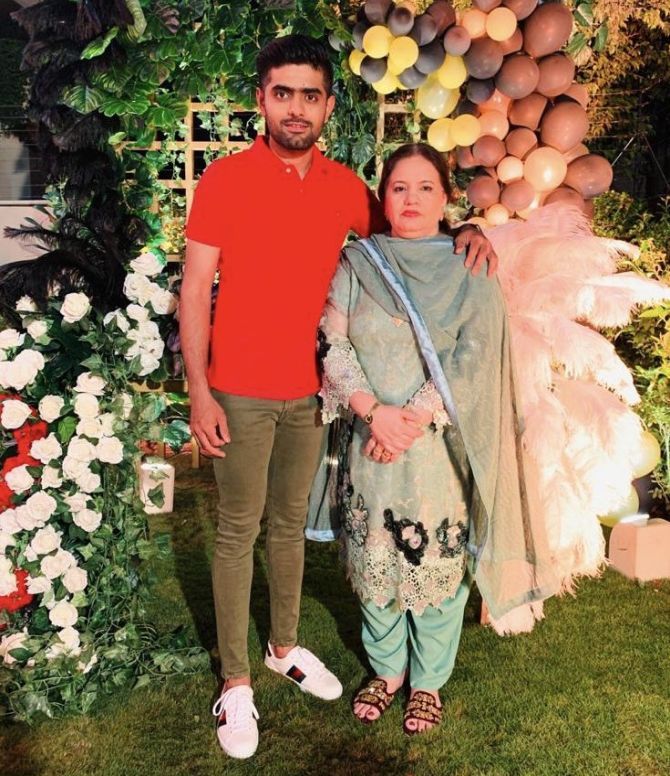 Pakistan cricketer Babar Azam reminisced as he conveyed his wishes: “Mama Ji, The first bat I purchased was of 1500 PKR. This was your entire saving but you gave it to me. You believed in me when others didn't. Every inch of mine is indebted to you. I love you so much. Plz regard your mothers. Heaven lies under her feet. #MothersDay #RiseAndRise.”