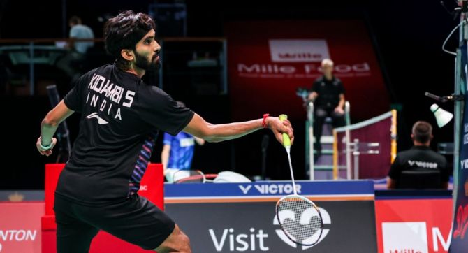 The fifth seeded Kidambi Srikanth will face either fellow Indian Subhankar Dey or Canada's Jason Anthony Ho-Shue in the next round.