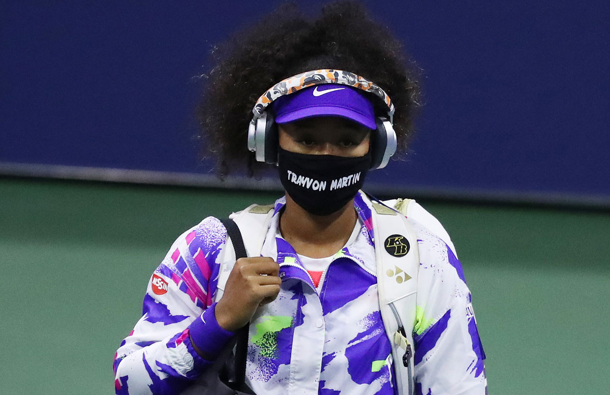 The masks of Naomi Osaka at the US Open - Rediff Sports