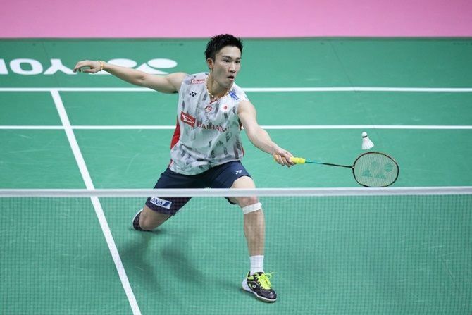 Kento Momota, 26, was looking to make his international comeback in Bangkok after almost a year out following a car crash that left him with serious injuries.