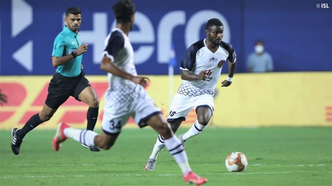 Bright Enobakhare saved FC Goa the blushes, scoring a late equaliser in their ISL match against SC East Bengal in Vasco on Wednesday.