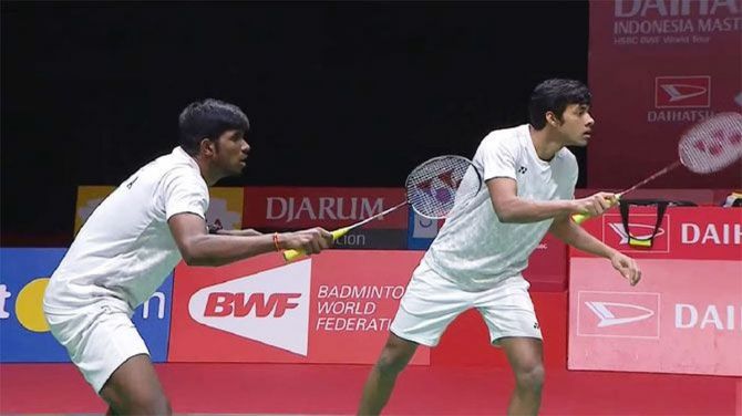Satwiksairaj and Chirag couldn't bring their best to the fore as the Malaysians were more alert on court and also managed to diffuse any attack from the Indian pair to emerge victorious