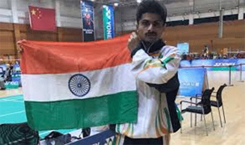 Suhas L Yathiraj is an Asian Para Badminton gold and bronze medallist.