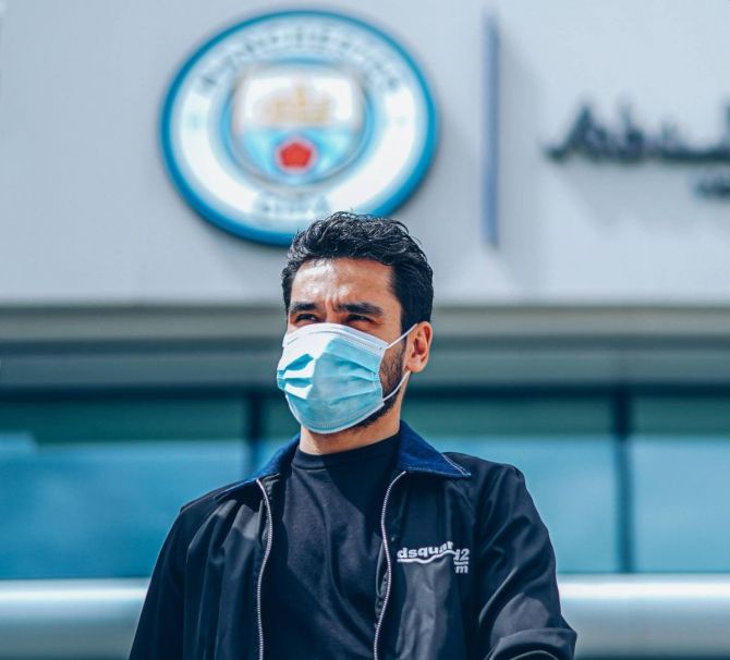 Ikay Gundogan had been City's only injury worry going into the final but said earlier this week that he was feeling fine.