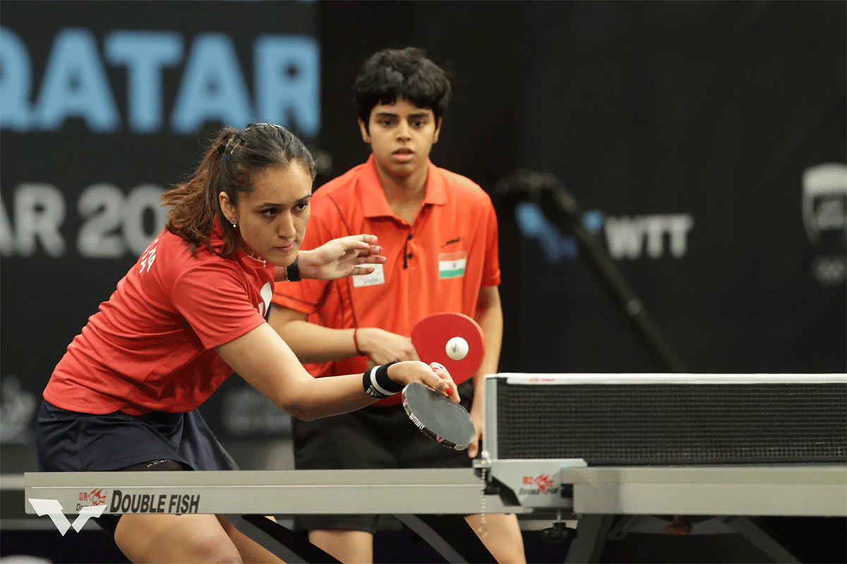 Manika Batra and her doubles partner moved into the top-five of the international table tennis rankings