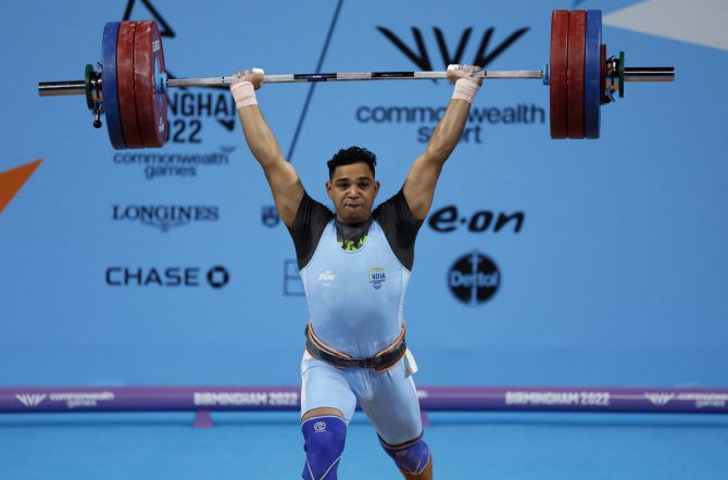 The 25-year-old managed a total effort of 319kg (143kg+176kg) to finish fourth best in the men's 81kg event.