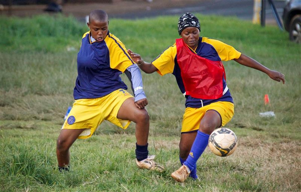 Amateur Lesbian Girls Having Sex - Kenya's lesbian footballers fight for the right to play - Rediff Sports