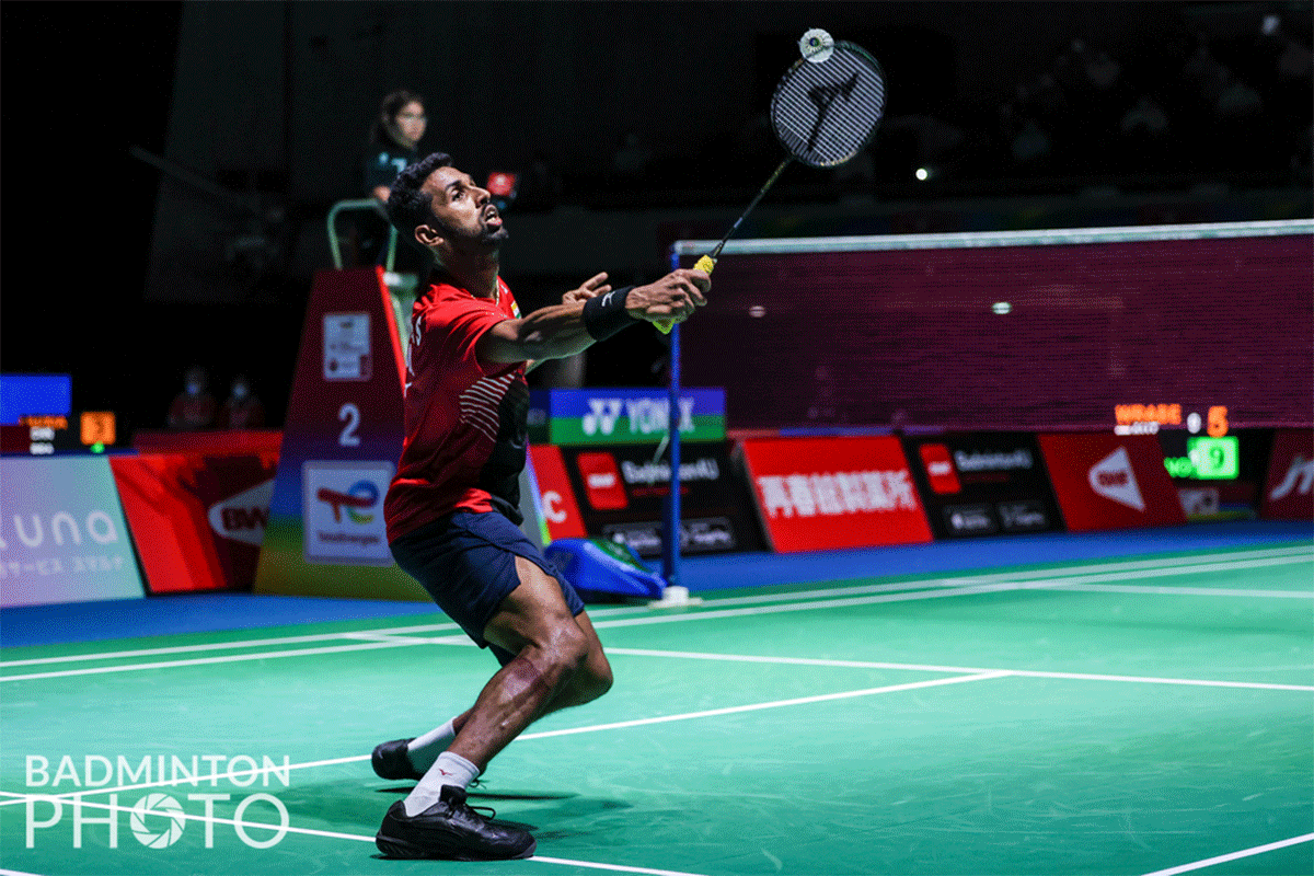 H S Prannoy registered his first ever win over Kento Momota in 8 matches to advance at the BWF Championships in Tokyo on Wednesday