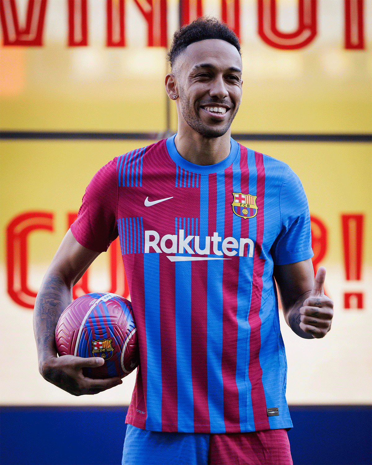 Pierre-Emerick Aubameyang's signing follows the arrival of winger Adama Traore on loan from Wolverhampton Wanderers as Barcelona look to rebuild after the departure of Lionel Messi to Paris St Germain.