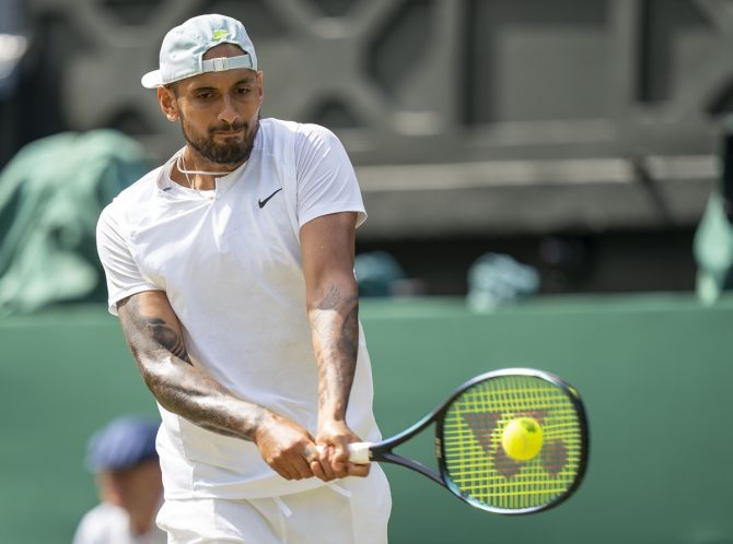 Nick Kyrgios is the first Australian since 2003 to reach the men's singles final at Wimbledon.
