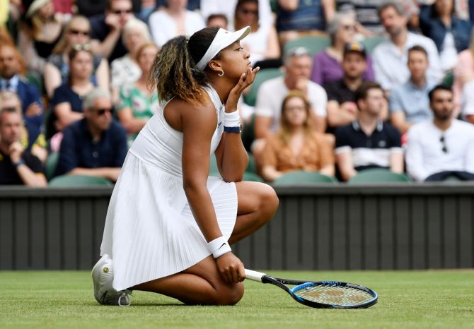 Japan's four-time Grand Slam champion Naomi Osaka said last month that she was 'not 100 percent sure' she would participate in the grasscourt Grand Slam because of the decision by the sport's governing bodies to strip the tournament of ranking points had reduced her motivation to play.