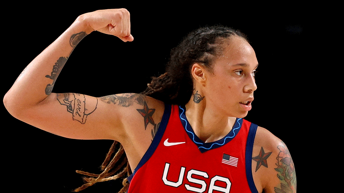 Seven-times WNBA All-Star player Brittney Griner was detained in February after arriving at Moscow's Sheremetyevo airport on a flight from New York, for the possession of vape cartridges containing hash oil.