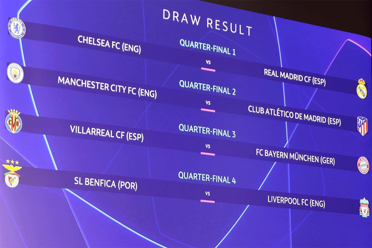 The UEFA Champions League draw that was out on Friday