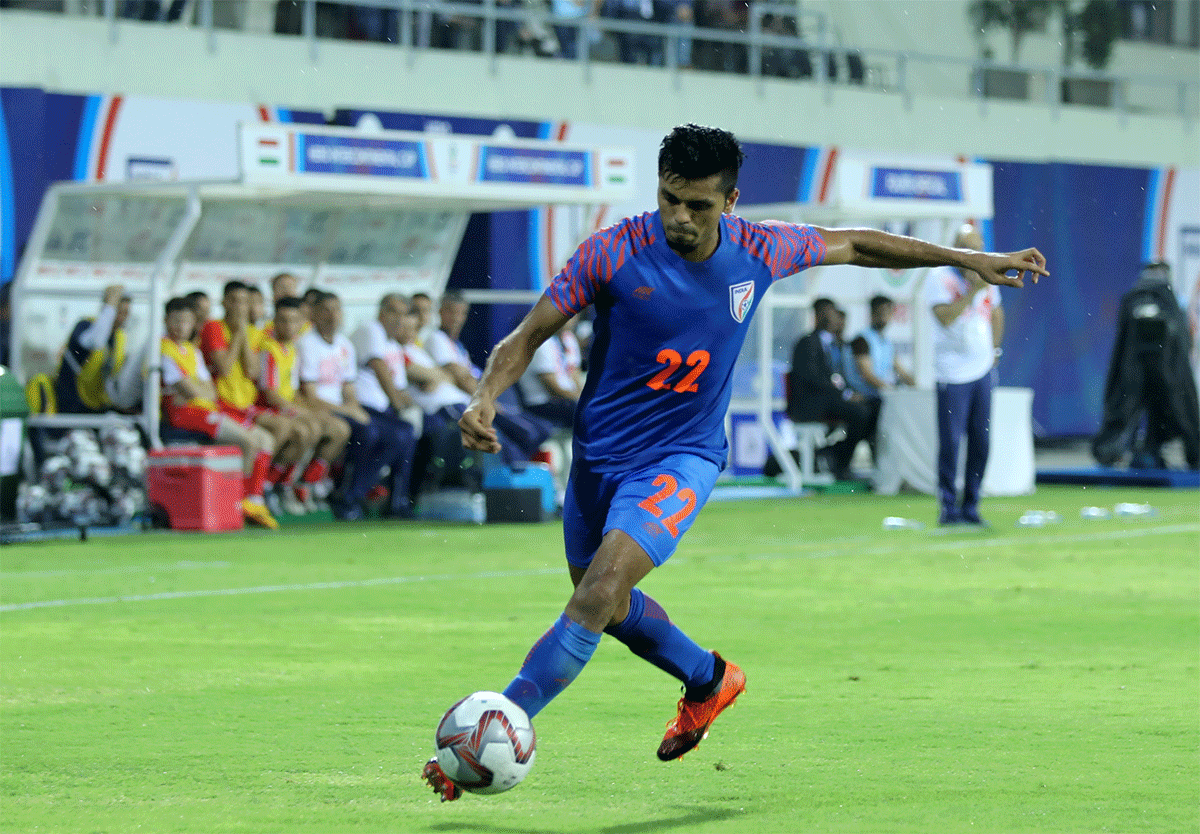 India's Rahul Bheke scored the equaliser before Bahrain found the winner in the 88th minute