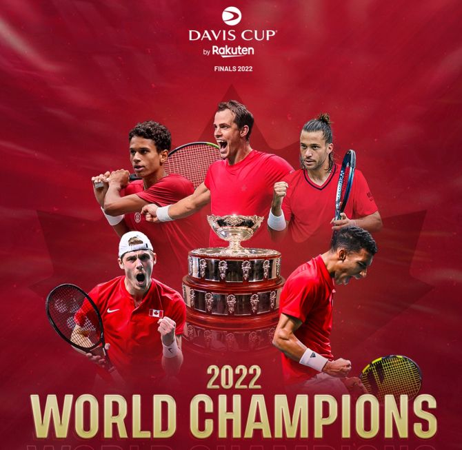 Davis Cup: Canada beat Australia to claim first title