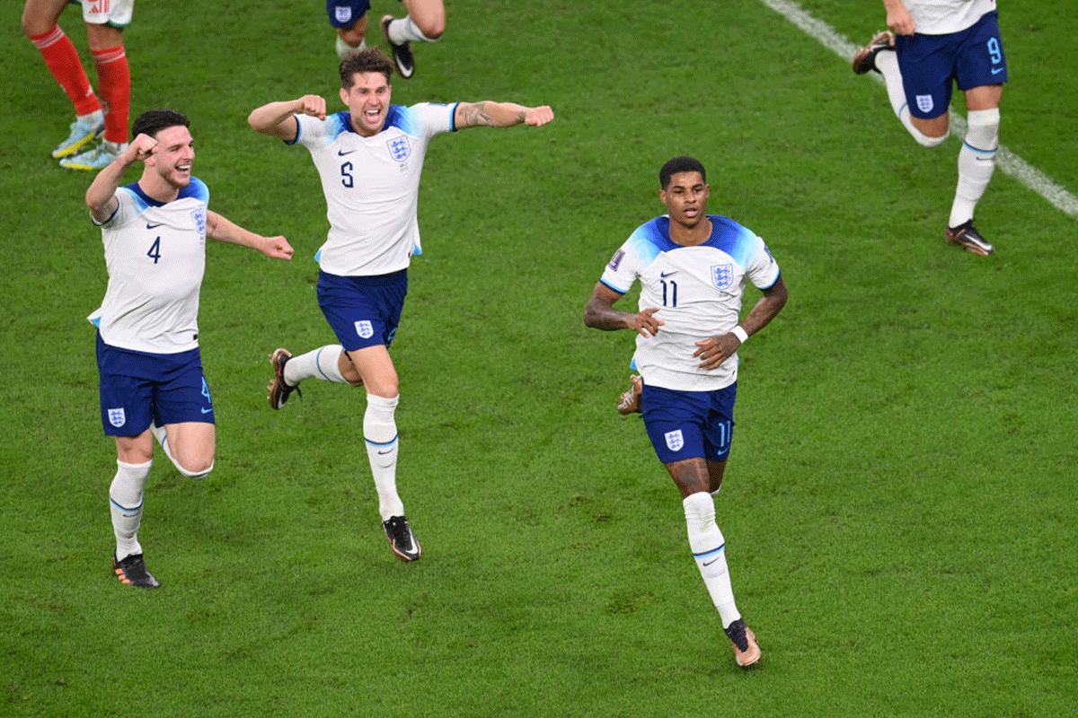 FIFA WC PIX: Rashford brace sends England into last 16