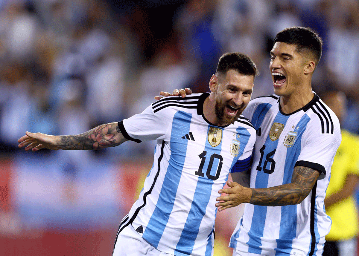 Argentina are unbeaten in 35 games since 2019