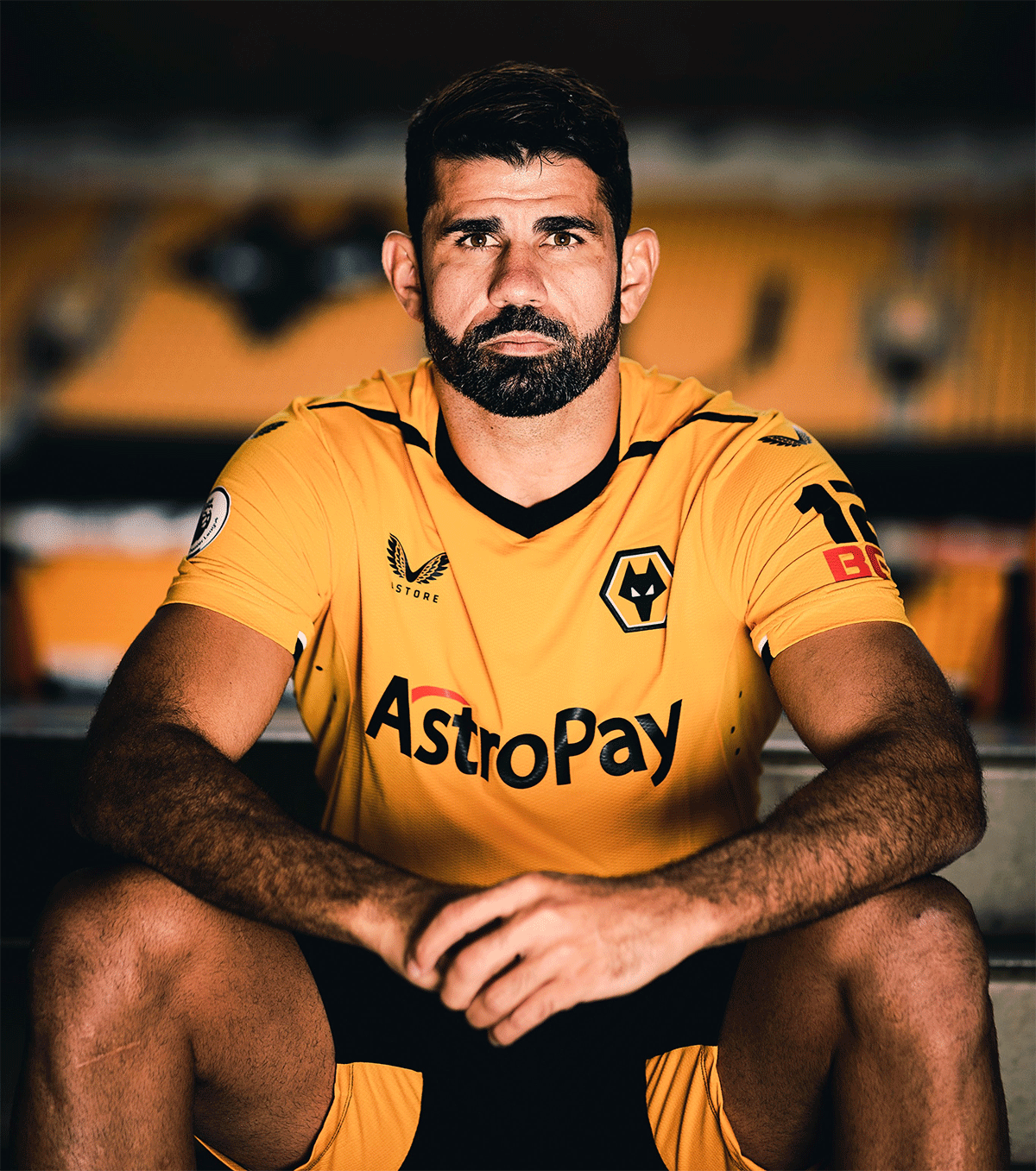 Diego Costa, 33, was a free agent after leaving Brazilian side Atletico Mineiro in January and has signed a one-year deal with the Wolves. 