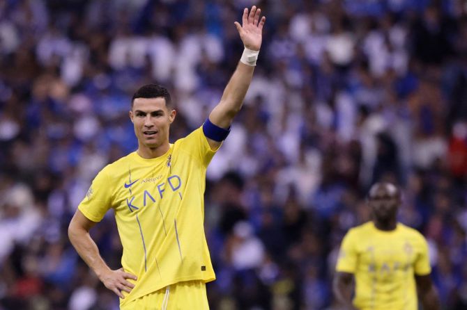 Al Nassr's Cristiano Ronaldo moved closer to Peter Shilton who leads the list of male players with most official appearances.
