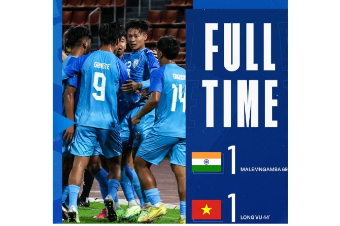 India hold Vietnam in AFC Under-17 Asian Cup on Saturday