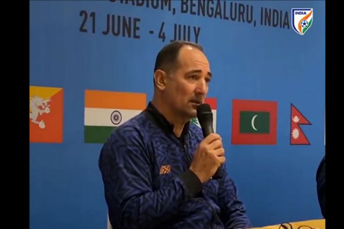 India's Head Coach Igor Stimac will return for the final group stage match against Kuwait