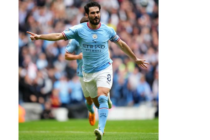 Ilkay Gundogan left City after captaining the English club to the Premier League, FA Cup and Champions League treble last season, ending a successful seven-year stint in England where he won 14 trophies, including five league titles