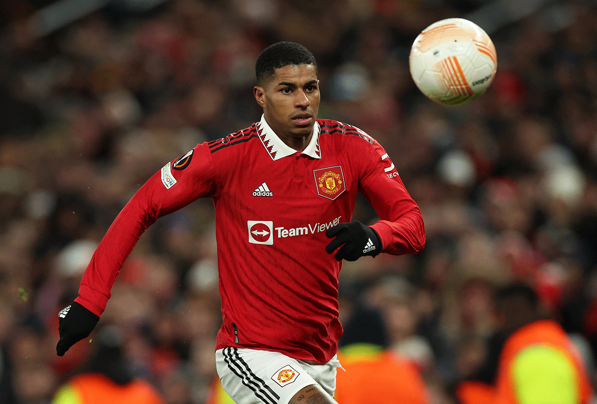 Marcus Rashford has been in scintillating form this season with 30 goals for club and country.