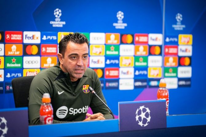 FC Barcelona coach Xavi Hernandez expects his team to get back to winning ways in the Champions League home game against Porto on Tuesday.