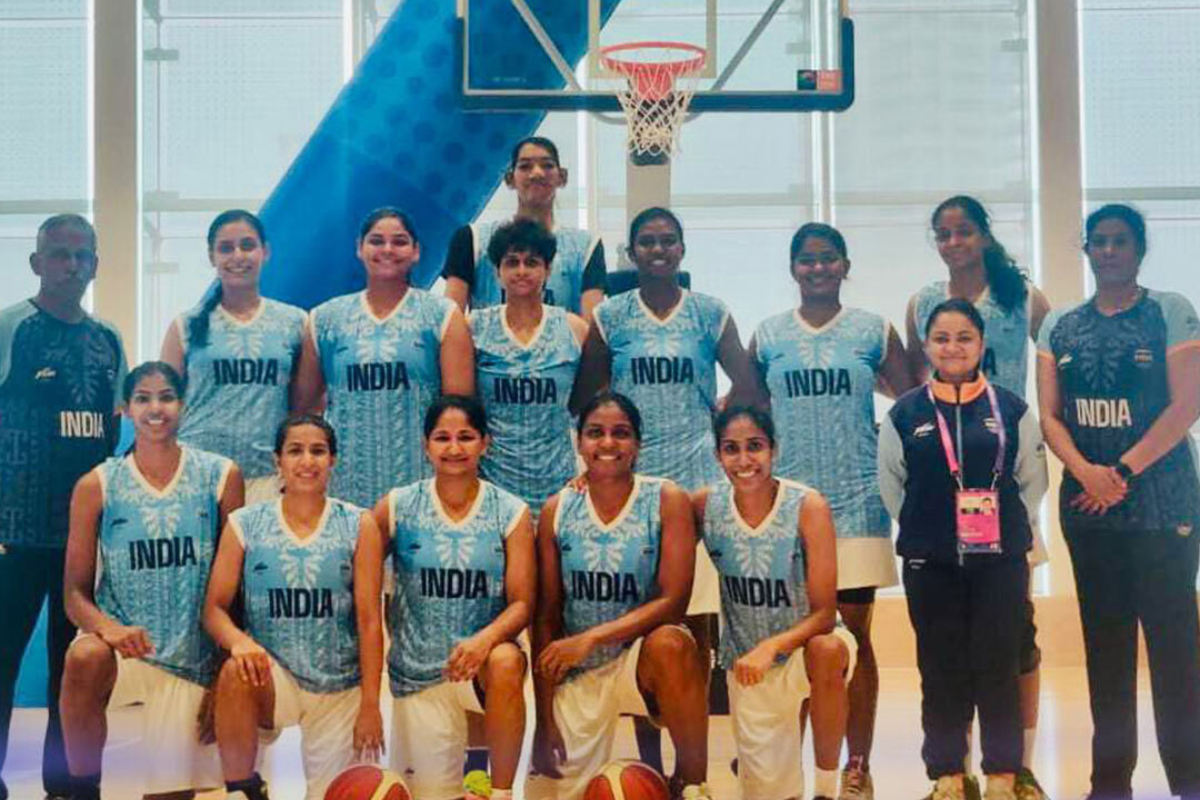 The Indian women's basketball team were outplayed by North Korea at the Asian Games on Monday