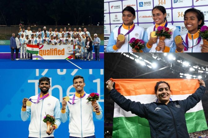 Medal winners at the Asian Games