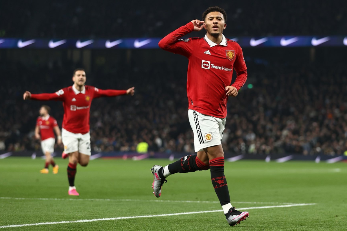 Manchester United winger Jadon Sancho was excluded from Manchester United's EPL match against Arsenal on Sunday