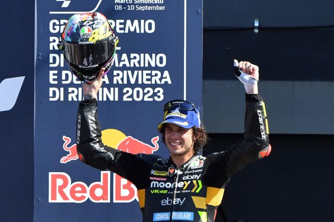 I want to dedicate this pole to a friend of mine that unfortunately left us a couple of days ago, ' Mooney VR46 Racing Team's Marco Bezzecchi said on Saturday