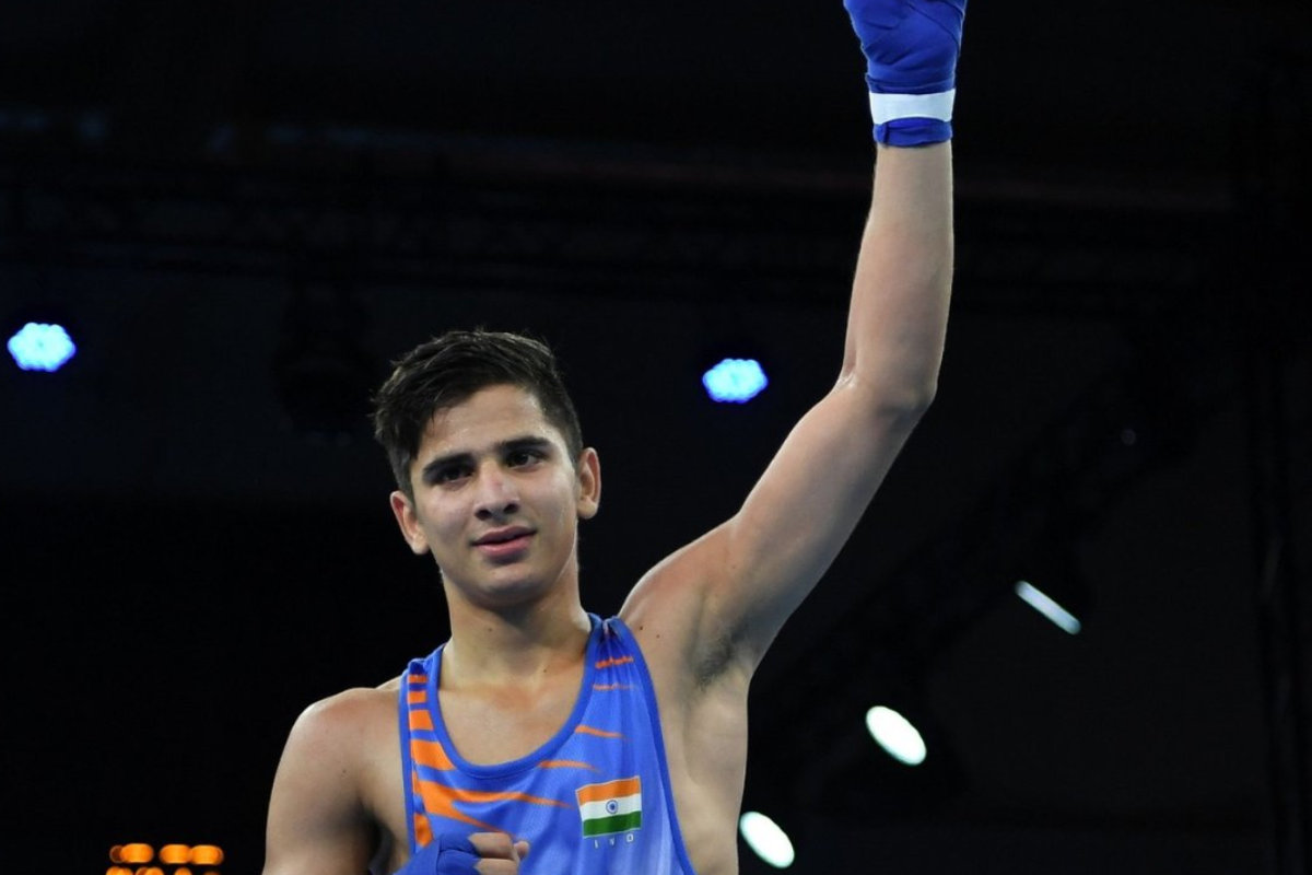 Boxer Sachin Siwach advanced to the Round of 16 after beating Indonesia's Asri Udin in the Men's 51-57Kg category