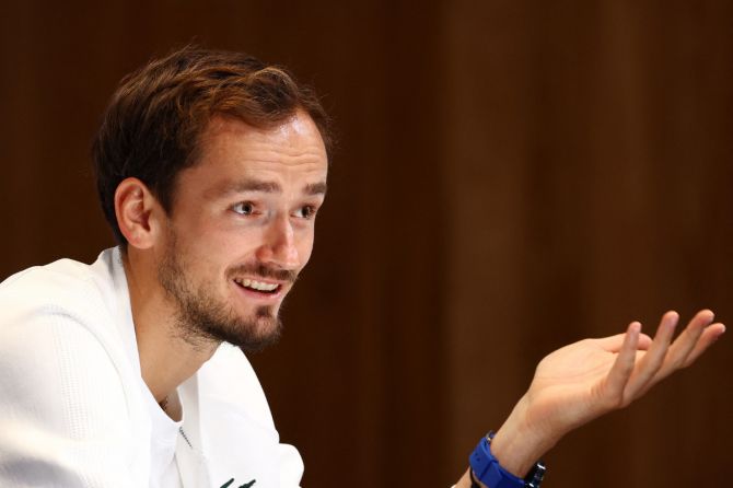 World No 3 Daniil Medvedev says he wants to be change and be mature