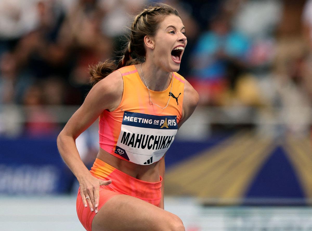 Ukraine S Yaroslava Mahuchikh Breaks Women S High Jump World Record