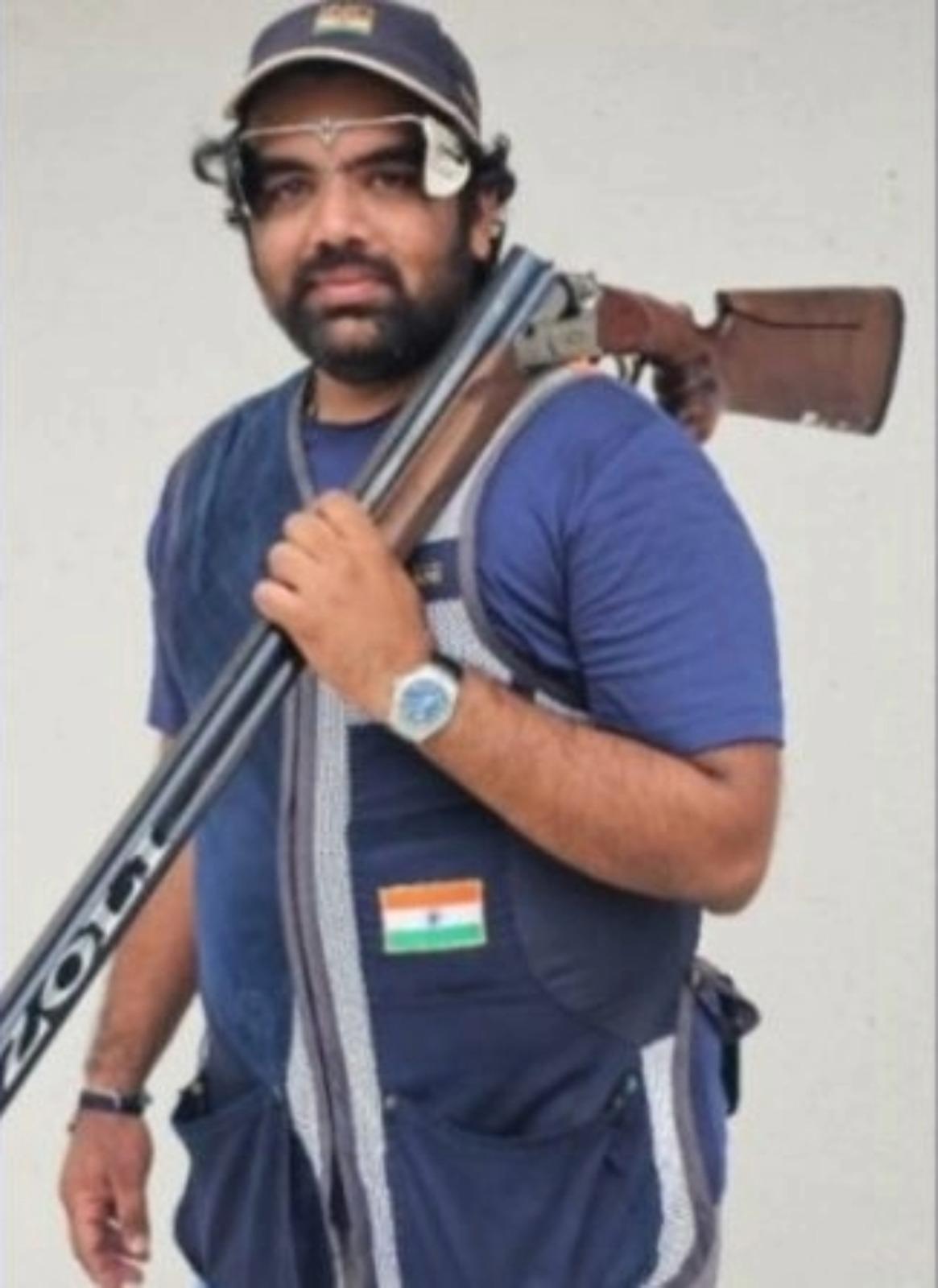 Trap shooter Prithviraj Tondaiman is the senior most member of the team