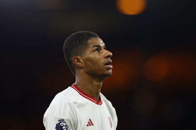 Marcus Rashford, who scored a career-high 30 goals last season but has netted only five times for Manchester United this campaign, believes he has been treated unfairly by the media