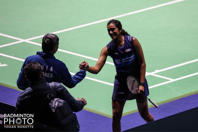 PV Sindhu is a former champion at the Madrid Spain Masters
