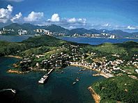 A view of the HK islands