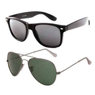 Avaitor and WayFarer Combo Sunglasses