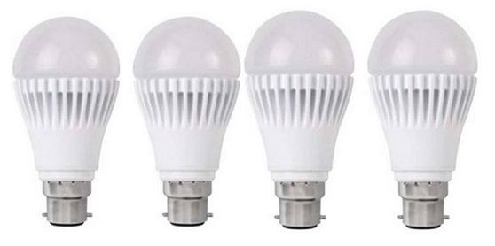12 W LED Bulb Set Of 4 B22 Type Socket