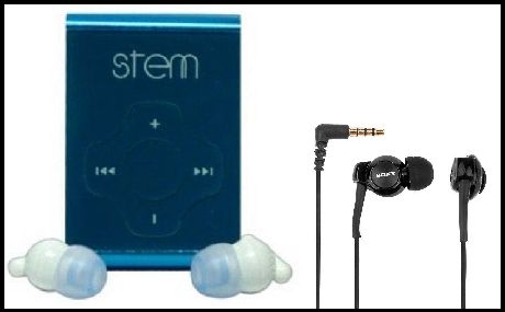 MP3 Player and Earphones