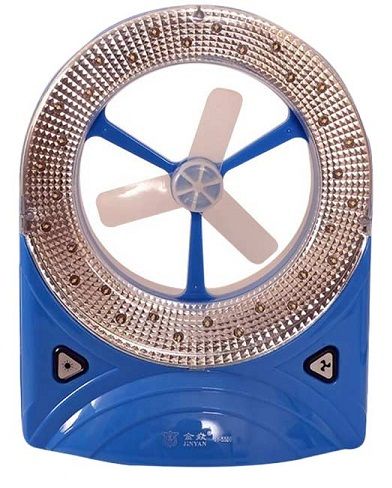 Rechargeable Fan with LED Torch