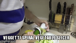 Veggetti Spiral Vegetable Slicer, Makes Veggie Pasta Salads