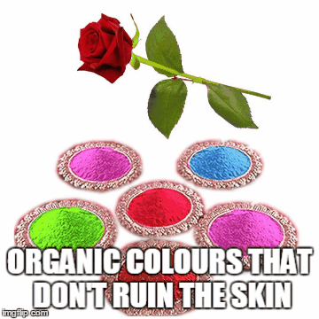 Organic colours that don't ruin the skin