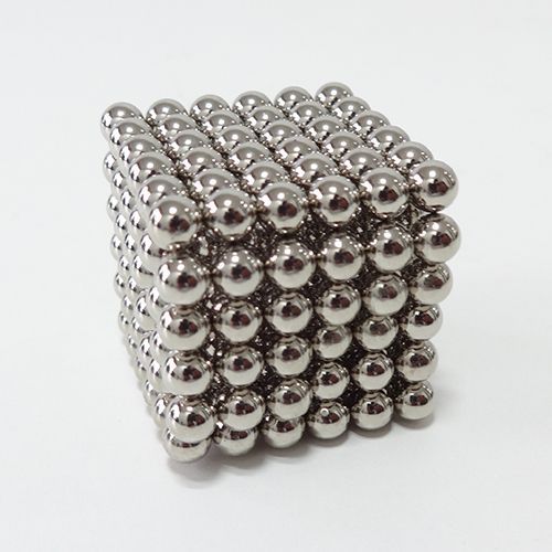 Neo Cube Magnetized Balls Silver