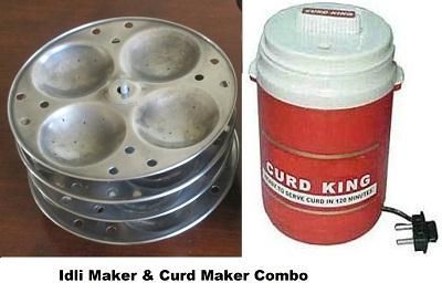 Buy Curd Maker & Cooker Idli Maker Combo