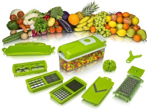 Genius Dicer Plus Multi Chopper Vegetable Cutter Fruit Slicer Peeler