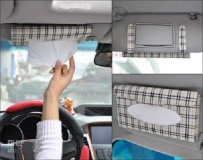 Car Visor Tissue Box