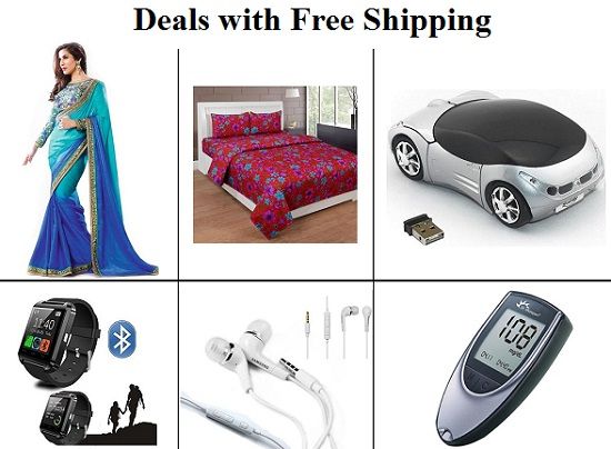 Products with free shipping